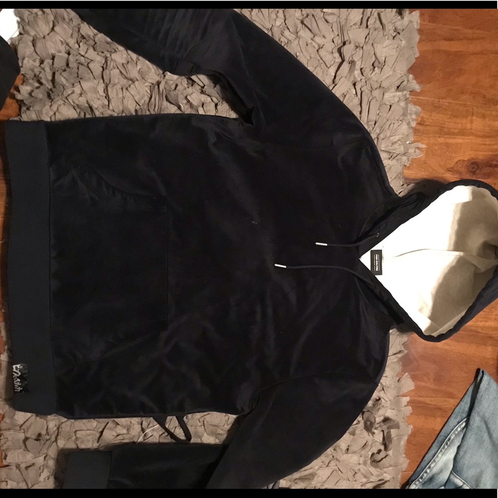Navy Pink Dolphin Velour Sweatsuit